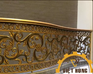Lan can nhôm đúc - Cổng Nhôm Đẹp Đà Nẵng - Công Ty TNHH Cơ Khí Chế Tạo Việt Hùng